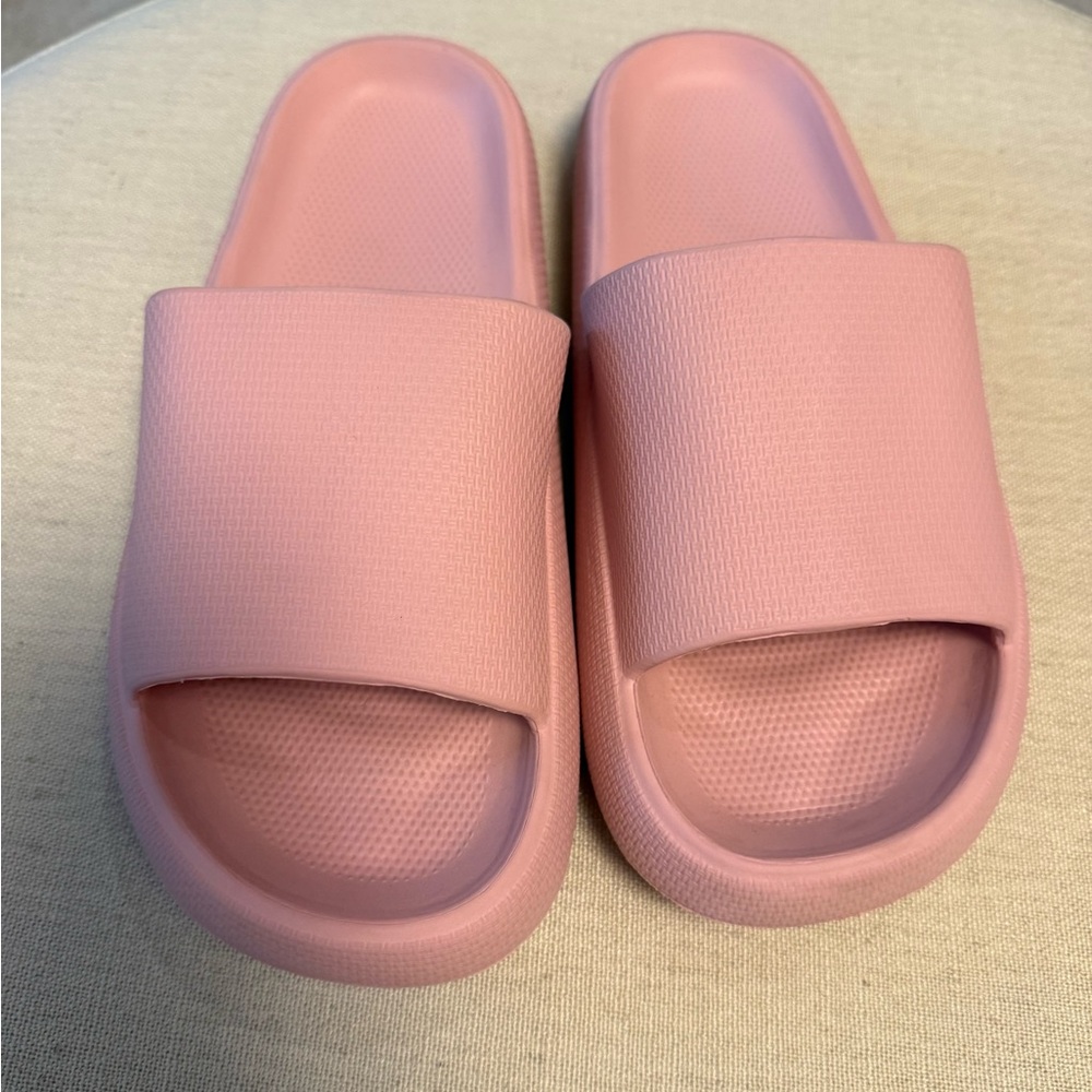 Pink Slide Sandals